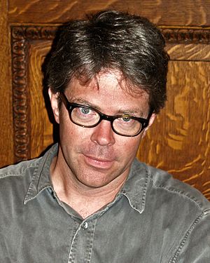 Jonathan Franzen at the 2008 Brooklyn Book Fes...